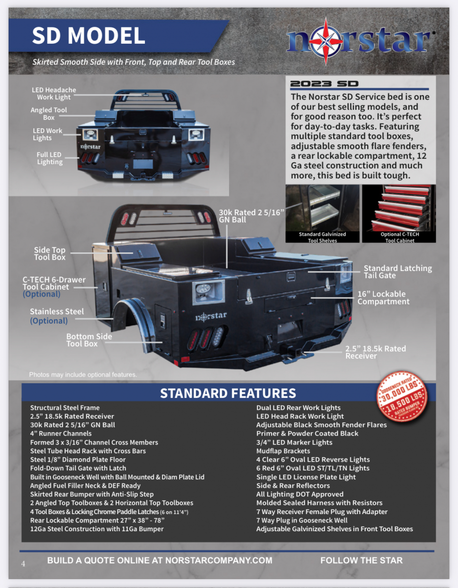 NorStar SD Service Bed Photo 5