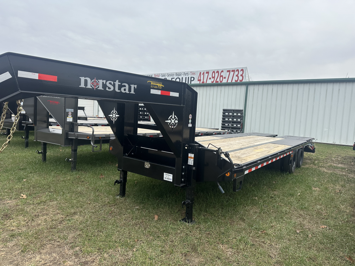 2025 NORSTAR FXG 25' GOOSENECK FLATBED 18116 Photo 0