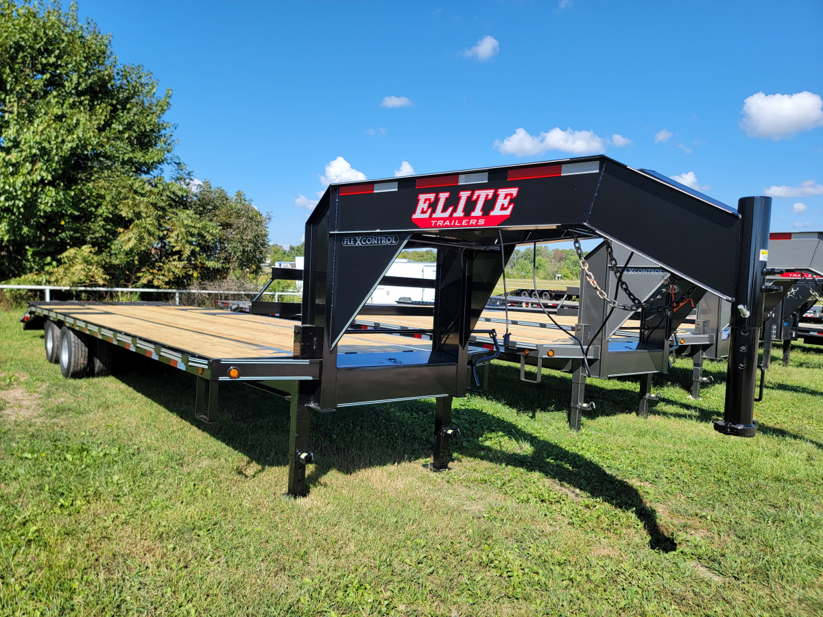 2025 ELITE 30' GOOSENECK FLATBED 30055 Photo 0