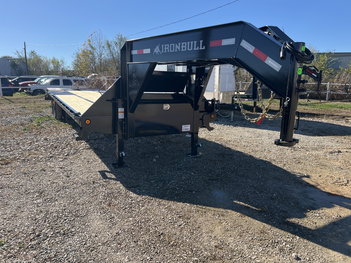 2025 Ironbull 32' Gooseneck Tandem Dual Flatbed 03972 Photo 0